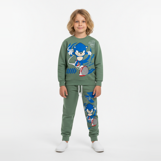 Blue Flash Casual Jogger Set - Velora Luxury Fashion