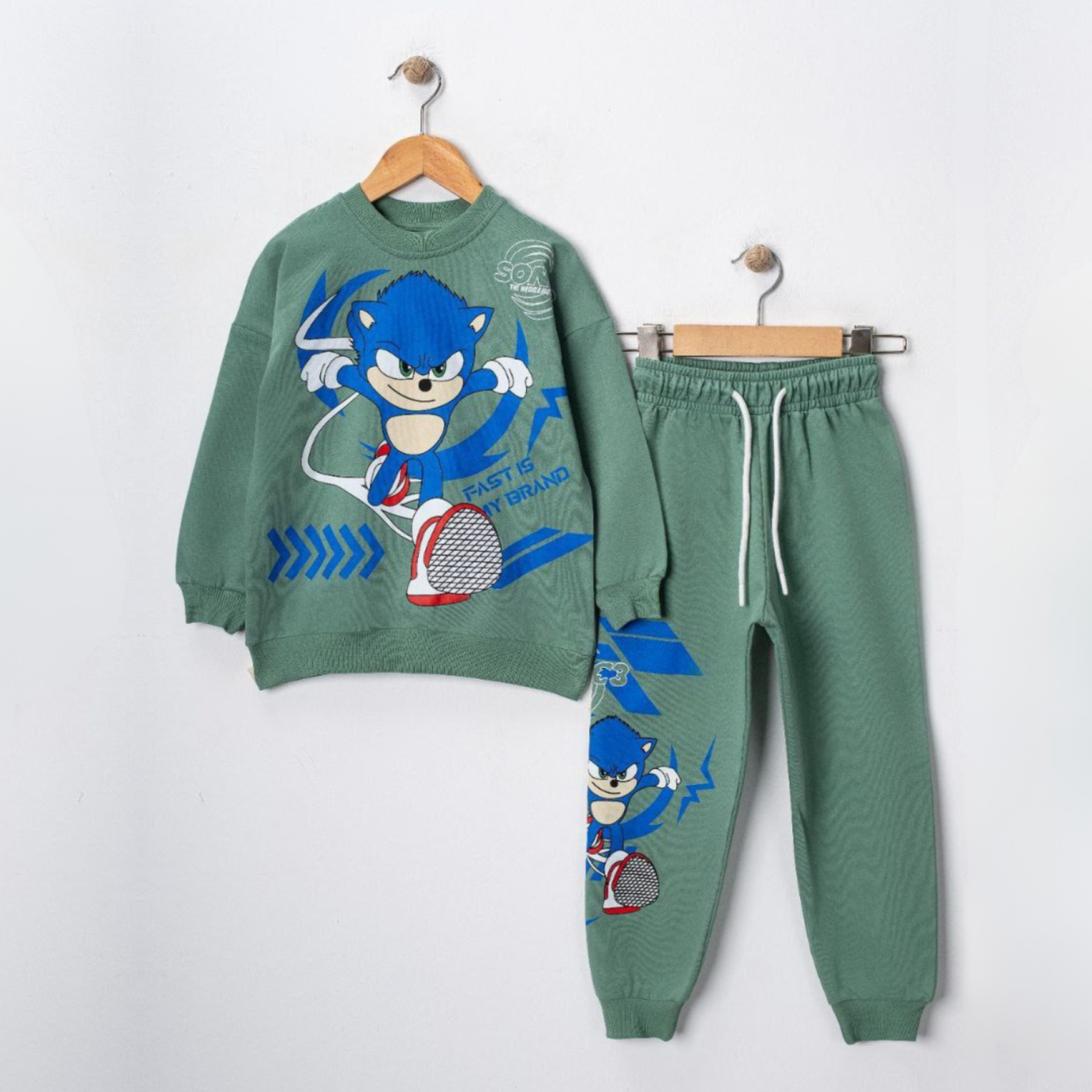Blue Flash Casual Jogger Set - Velora Luxury Fashion