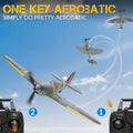 Blue Spitfire RC Airplane for Kids with 4-CH Xpilot Gyro Stabilizer - Velora Luxury Fashion
