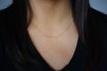 Blue Topaz Wire Wrapped Layering Necklace - Velora Luxury Fashion