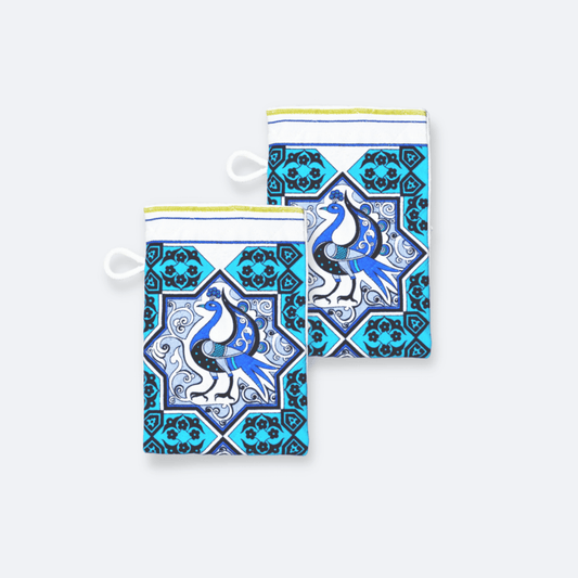 Body Exfoliating Gloves 2PC - Velora Luxury Fashion