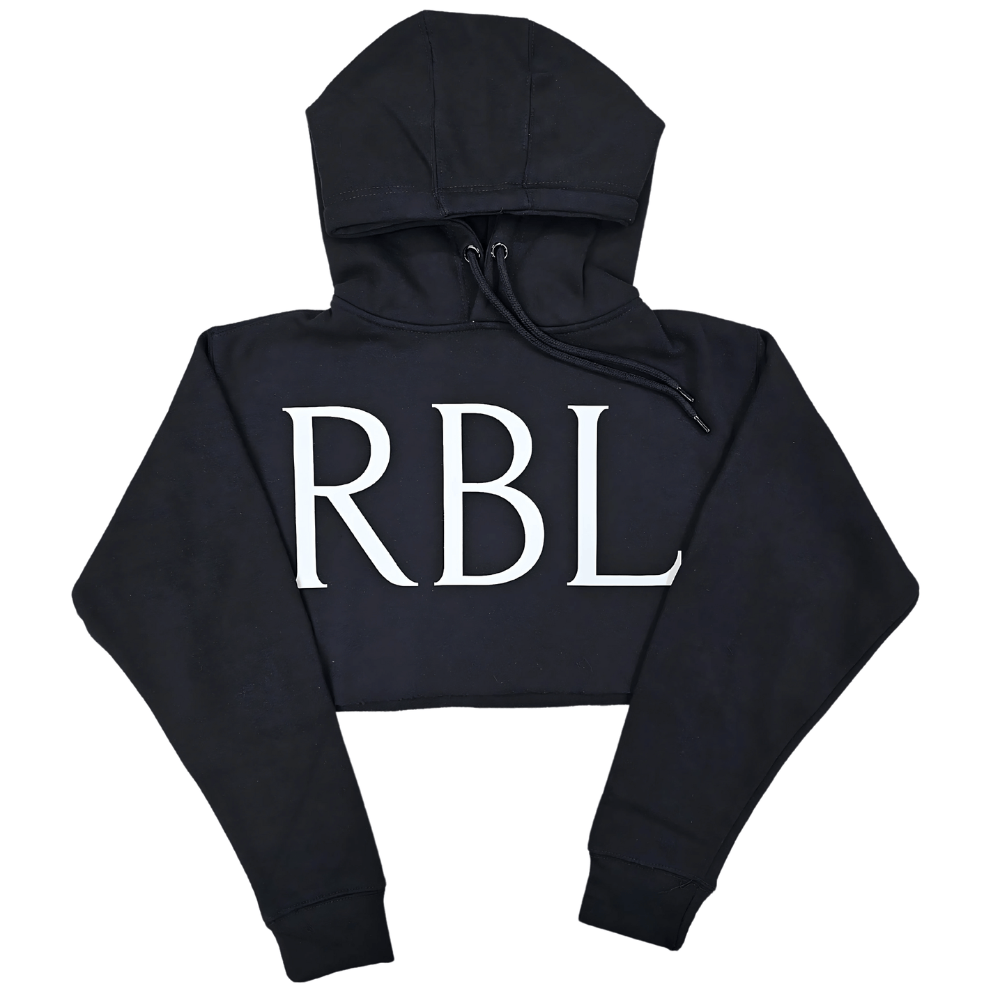 Born Ready Crop Hoodie - Velora Luxury Fashion