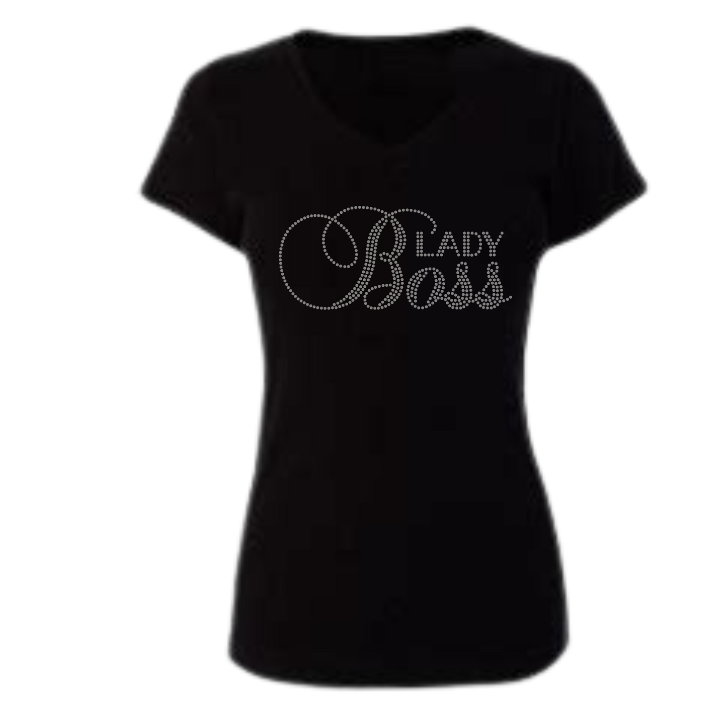 Boss Lady Rhinestone Shirt – Empowerment Sparkle Bling Tee | Blingdazzel