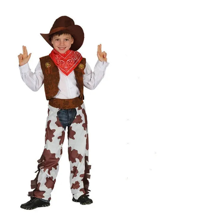 Boys And Girls Cowboy Costumes Christmas Children's Cowboy Costumes EX-STOCK Canada