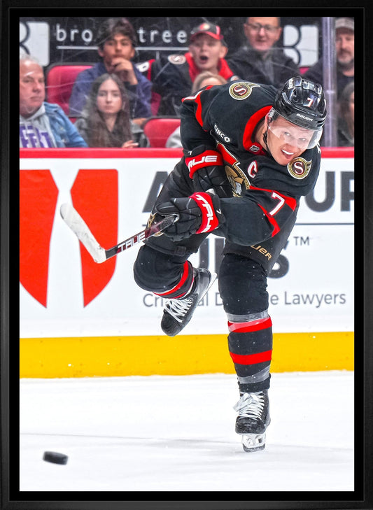 Brady Tkachuk 20x29 Framed Canvas Ottawa Senators - Velora Luxury Fashion