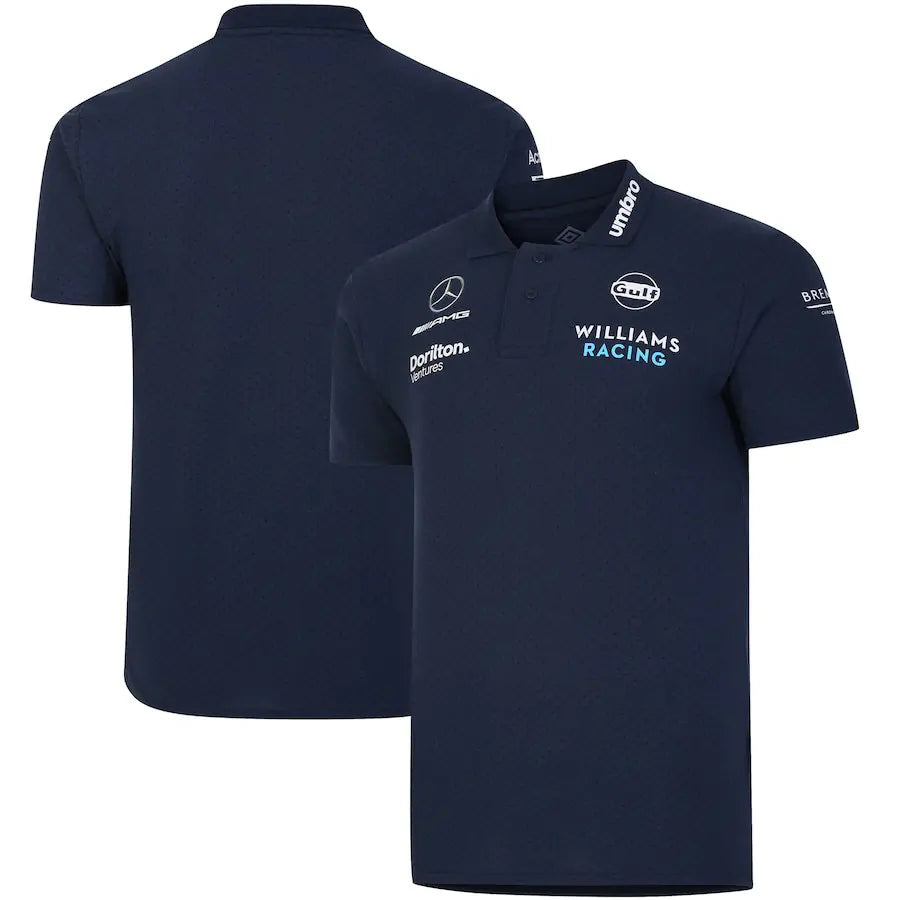Breathable Quick-Dry Polo Shirt for F1 Racing and Biking - Velora Luxury Fashion