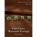 Breathtaking Moissanite Heart Stud Earrings | 925 Sterling Silver - Velora Luxury Fashion