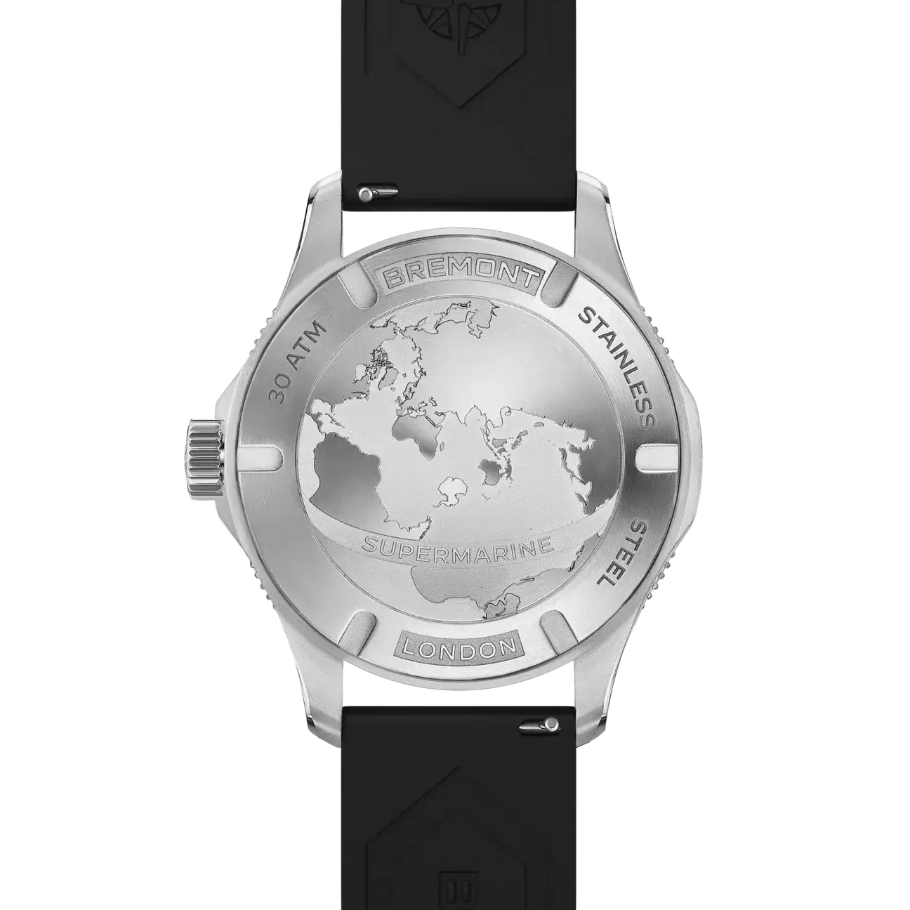 Bremont Supermarine 300M GMT, 'Glacier' Blue SM40-GMT-SS-BLBK-S - Velora