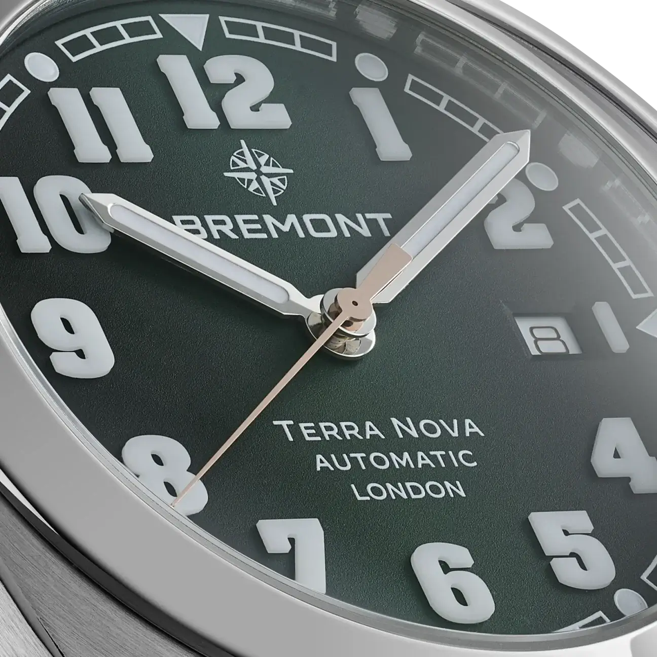 Bremont Terra Nova 40.5 Date TN40-DT-SS-GN-L-S - Velora