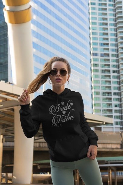 Bride Tribe Rhinestone Shirt – Bachelorette Party Sparkle Bling Tee | Blingdazzel