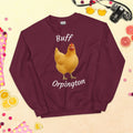 Buff Orpington Words Unisex Sweatshirt - Velora Luxury Fashion