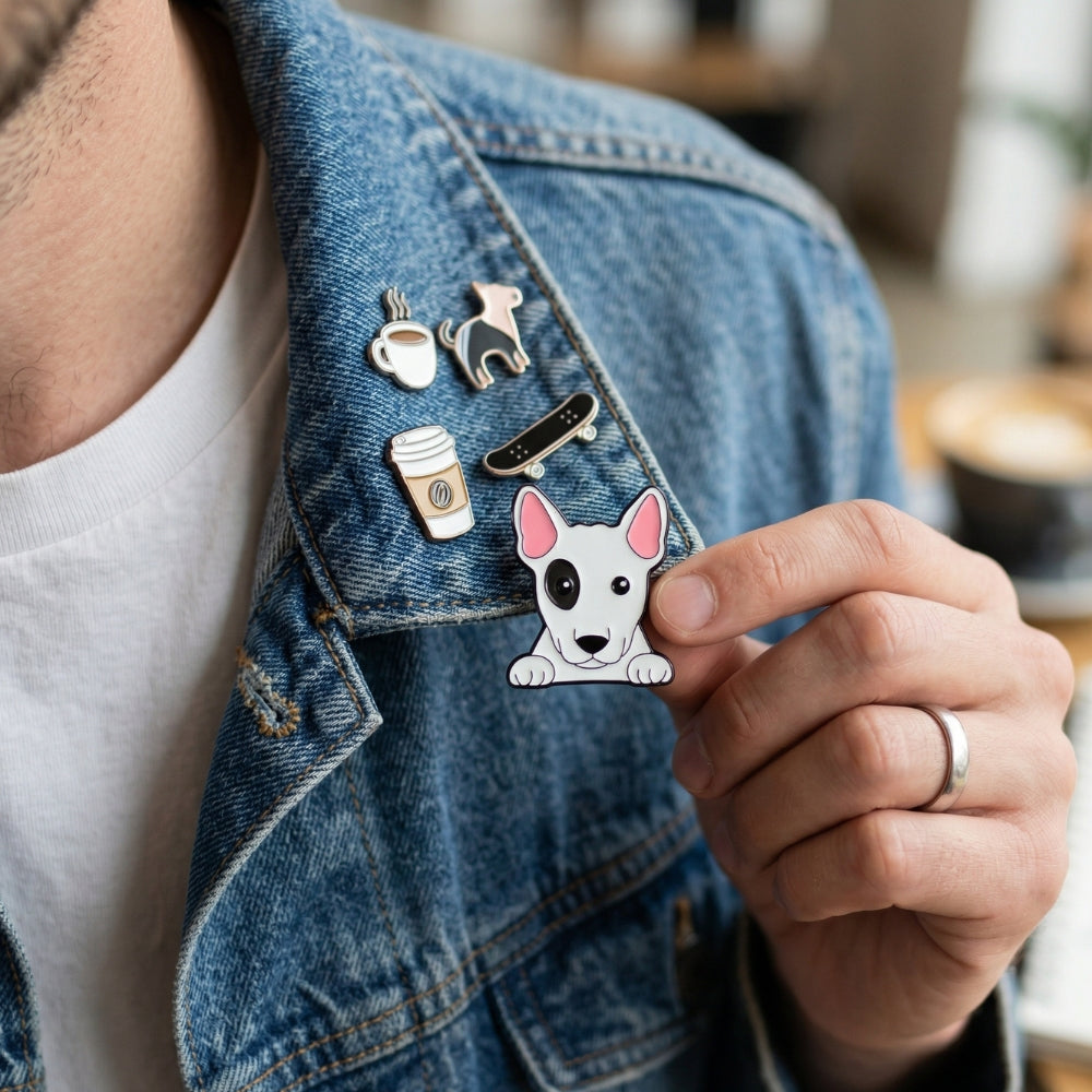 Bull Terrier Dog | Collectible Pin