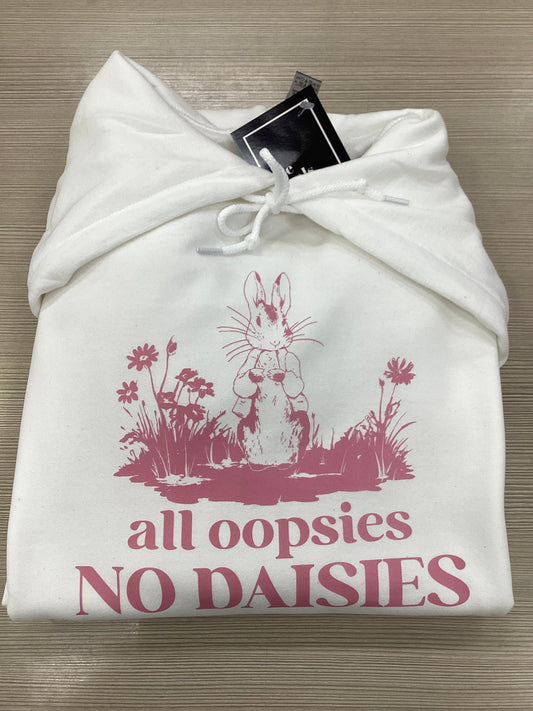 Bunny All Oopsies No Daisies Hoodie - Velora Luxury Fashion
