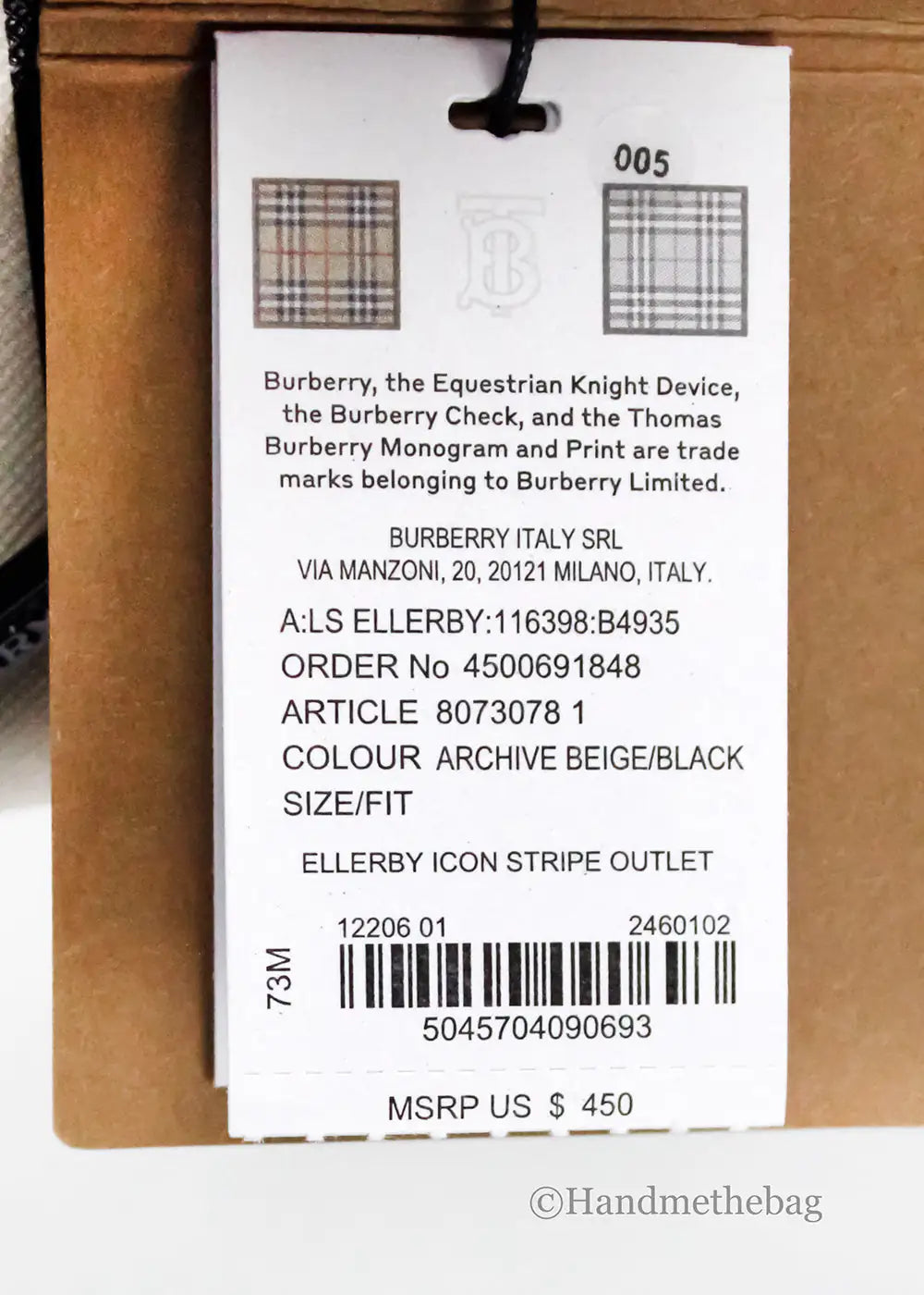 Burberry Ellerby Black Icon Stripe Canvas Zip Continental Wallet - Velora Luxury Fashion