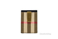 Burberry House Check Chase Black Leather Money Card Case - Velora Luxury Fashion