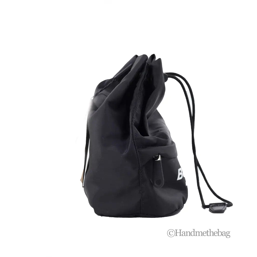 Burberry Phoebe Small Drawstring Bucket Bag - Velora Luxury Fashion