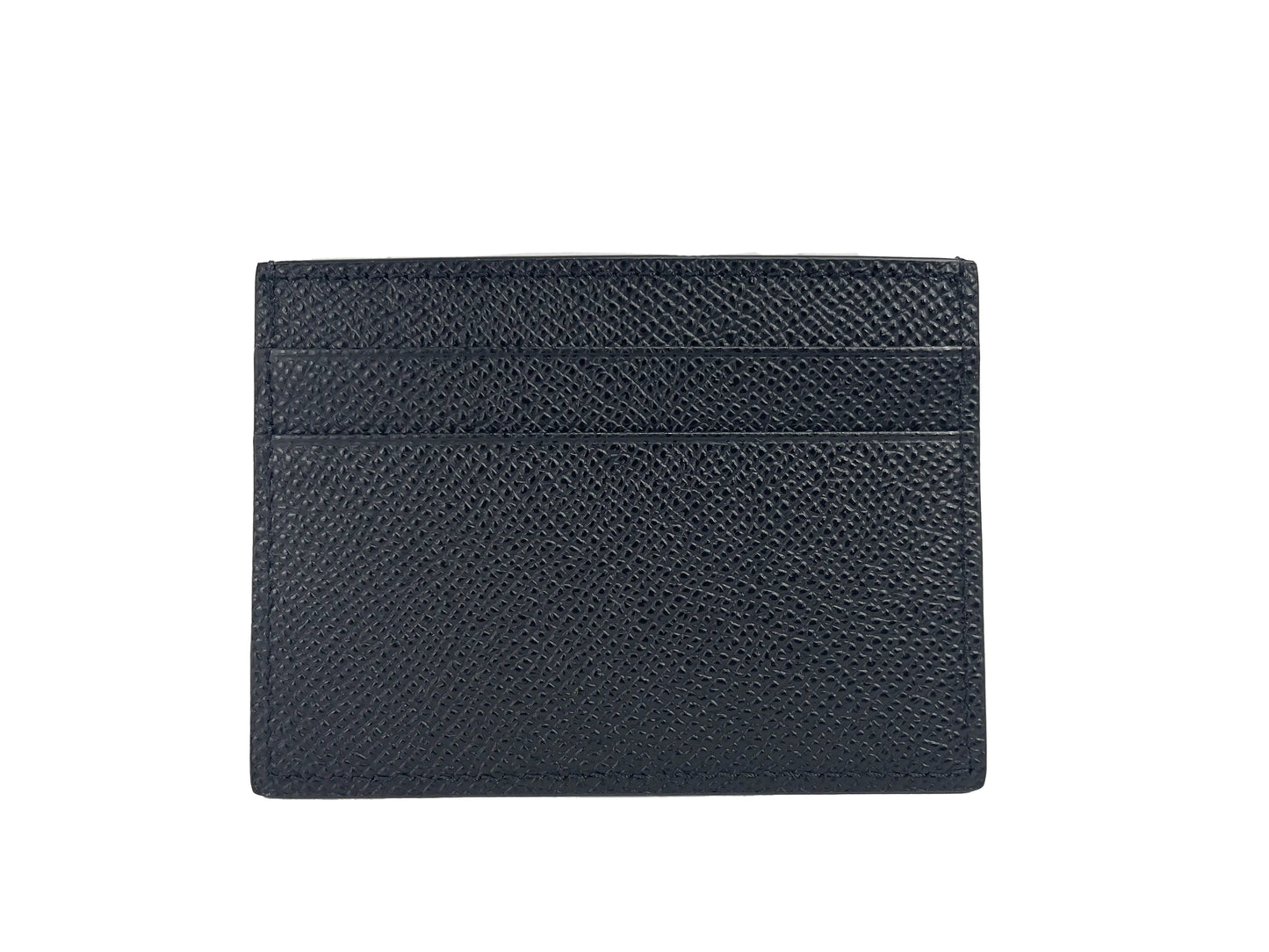 Burberry Sandon Grained Leather Card Case Wallet - Velora Luxury Fashion
