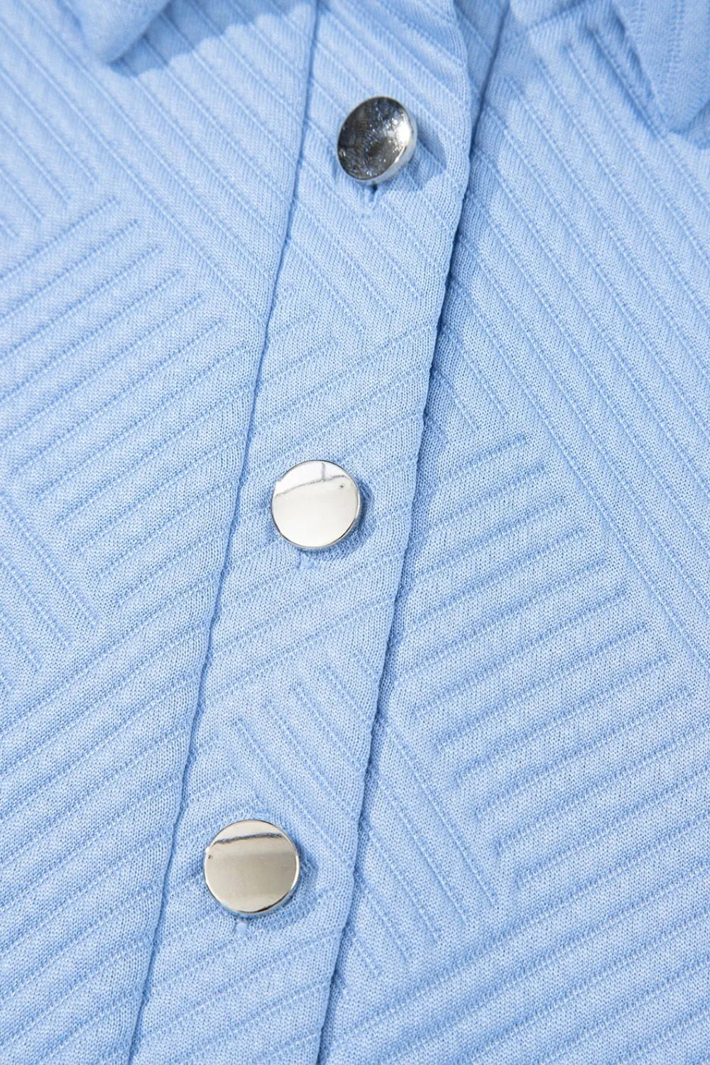 Button Front Short Sleeve Mini Dress - Velora Luxury Fashion