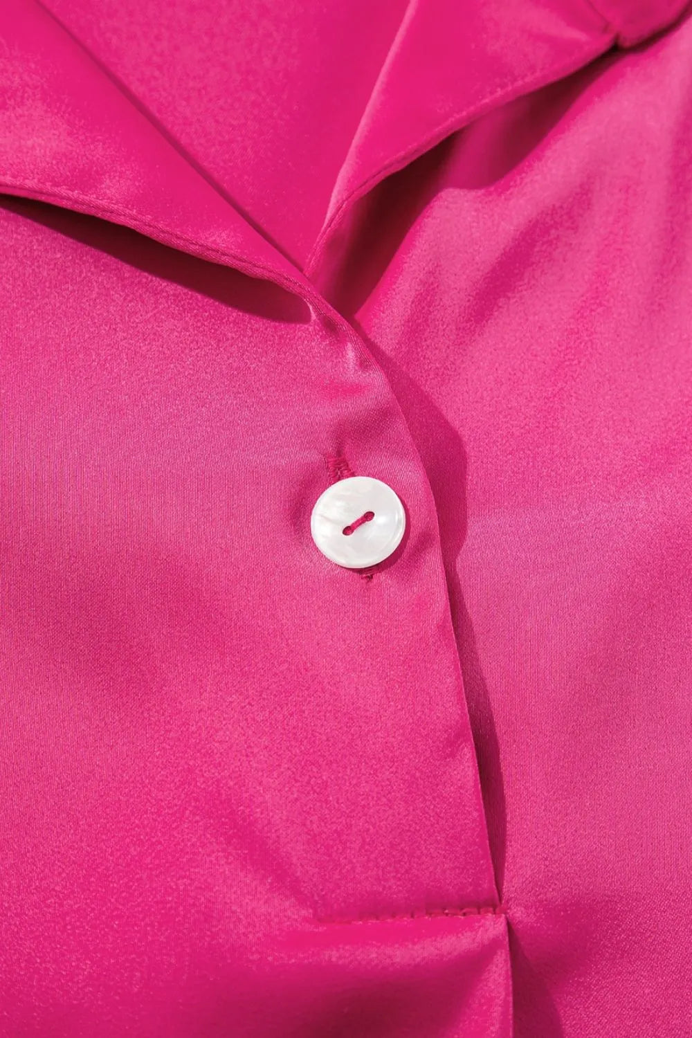 Buttoned Collared Neck Mini Shirt Dress - Velora Luxury Fashion