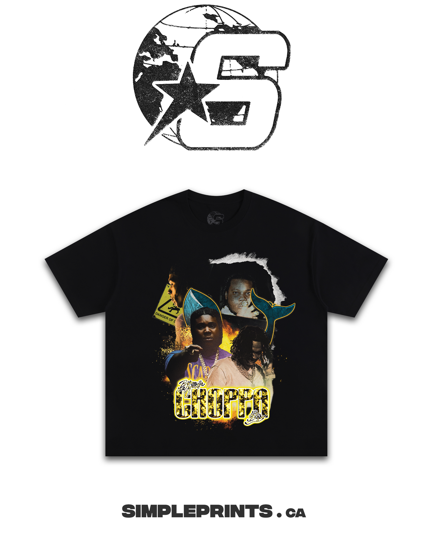 CHOPPA Graphic T-Shirt - Velora Luxury Fashion