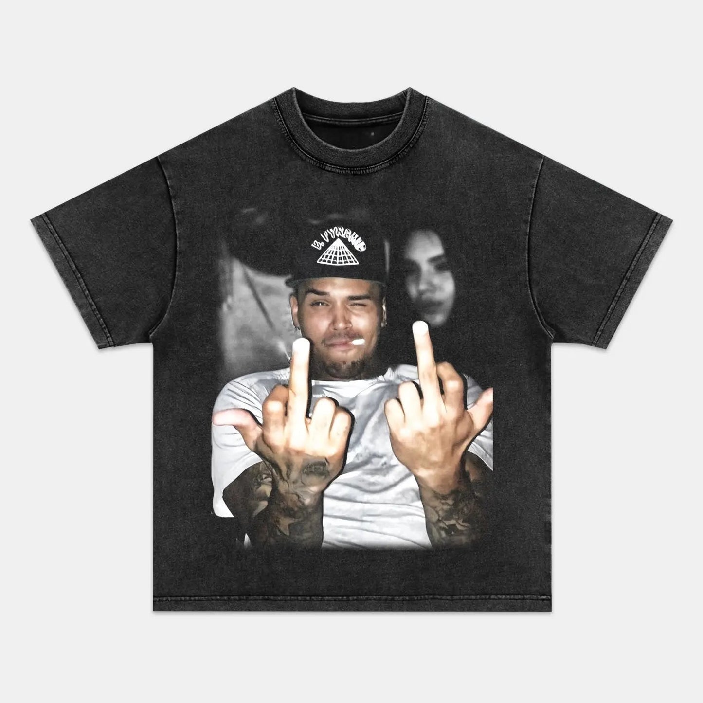 Chris Brown: Music Icon Tee V16 - Velora