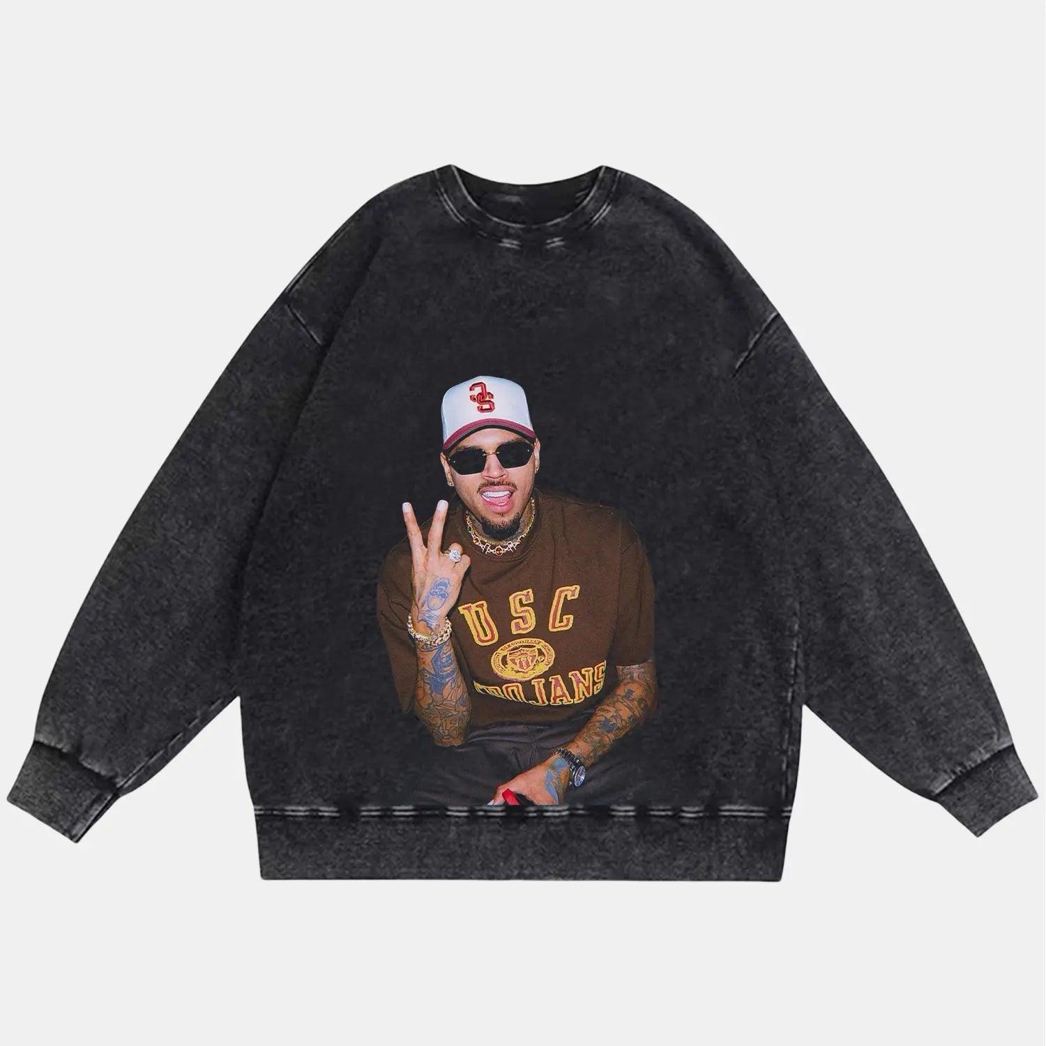 Chris Brown: Music Icon Tee V3 - Velora
