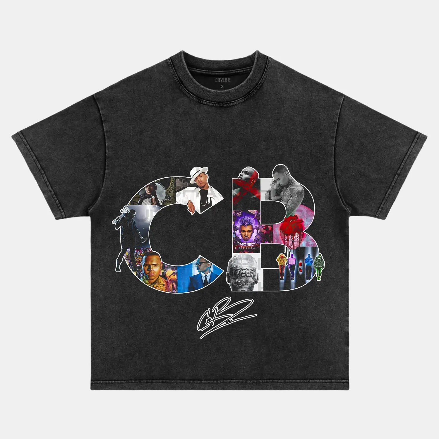 Chris Brown: Music Icon CB Tee - Velora