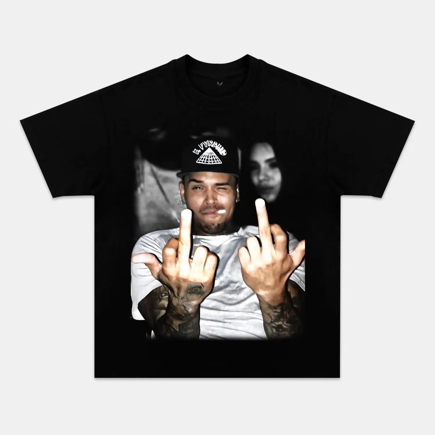 Chris Brown: Music Icon Tee V16 - Velora