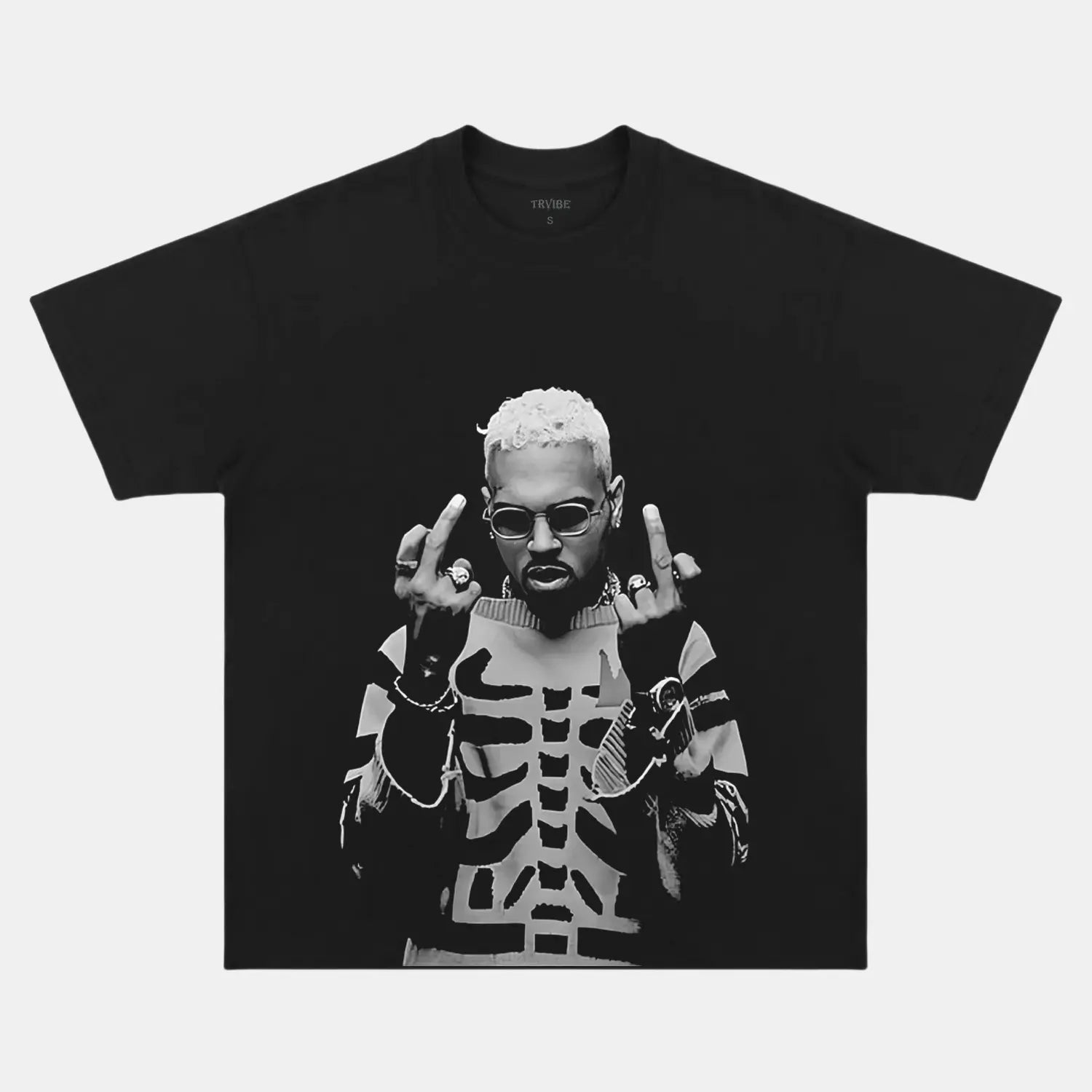 Chris Brown: Music Icon Tee V2 - Velora