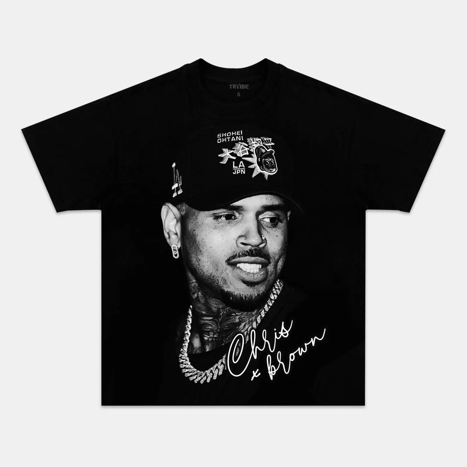 Chris Brown: Music Icon Tee V10 - Velora