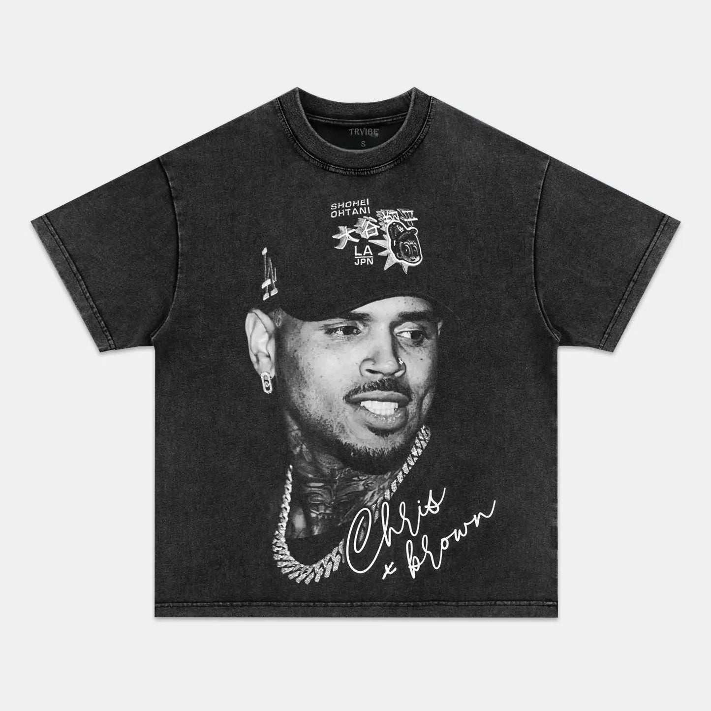 Chris Brown: Music Icon Tee V10 - Velora