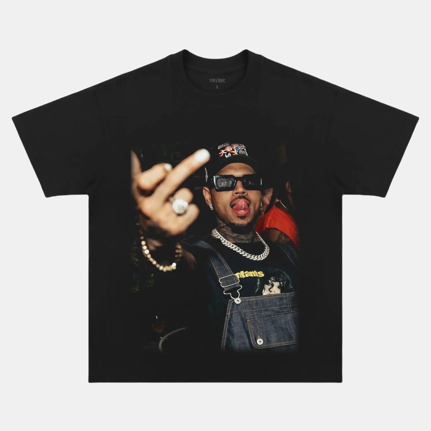 Chris Brrown: Music Icon Tee V9 - Velora