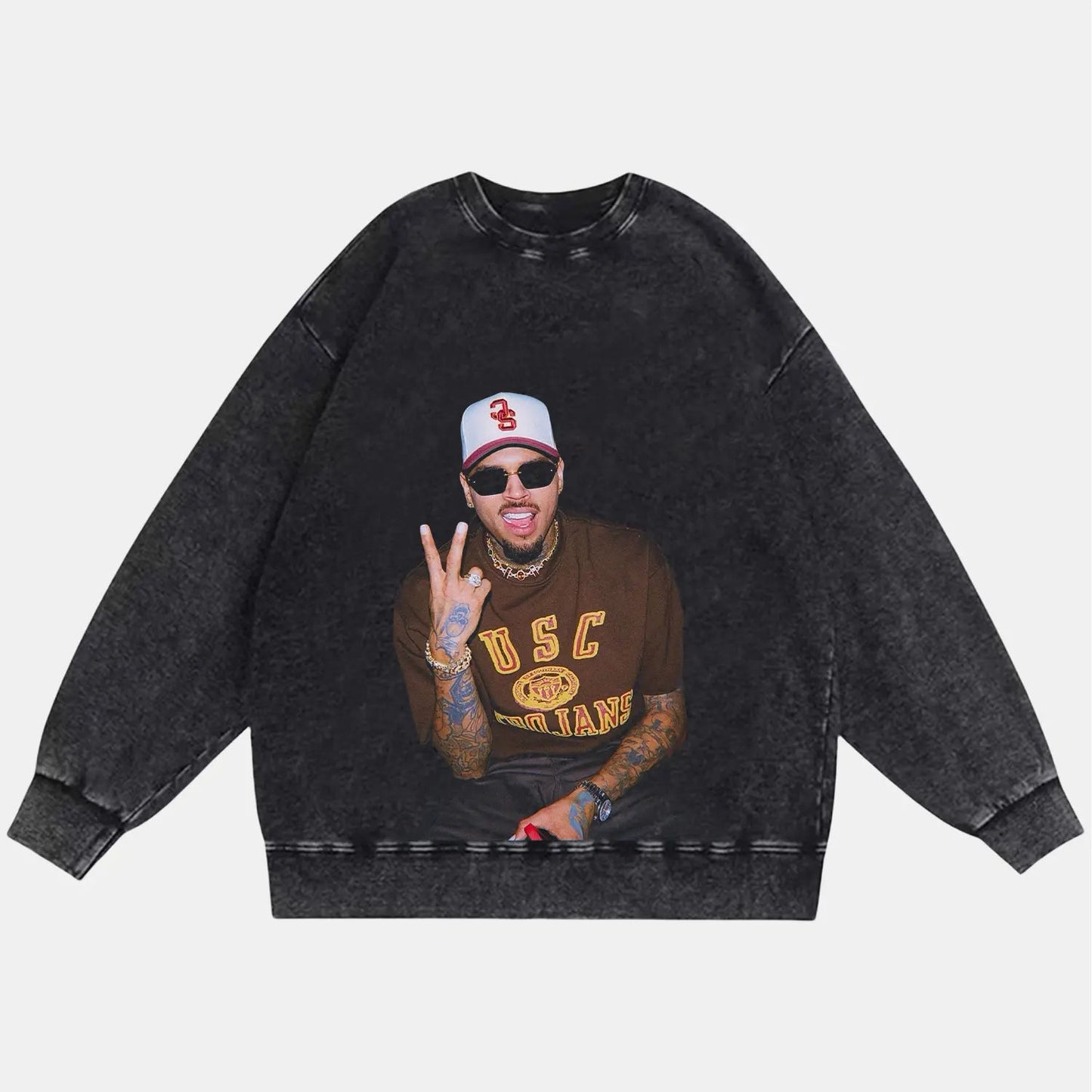 Chris Brown: Music Icon Tee V3 - Velora