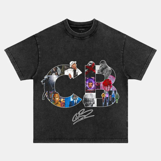 Chris Brown: Music Icon CB Tee - Velora