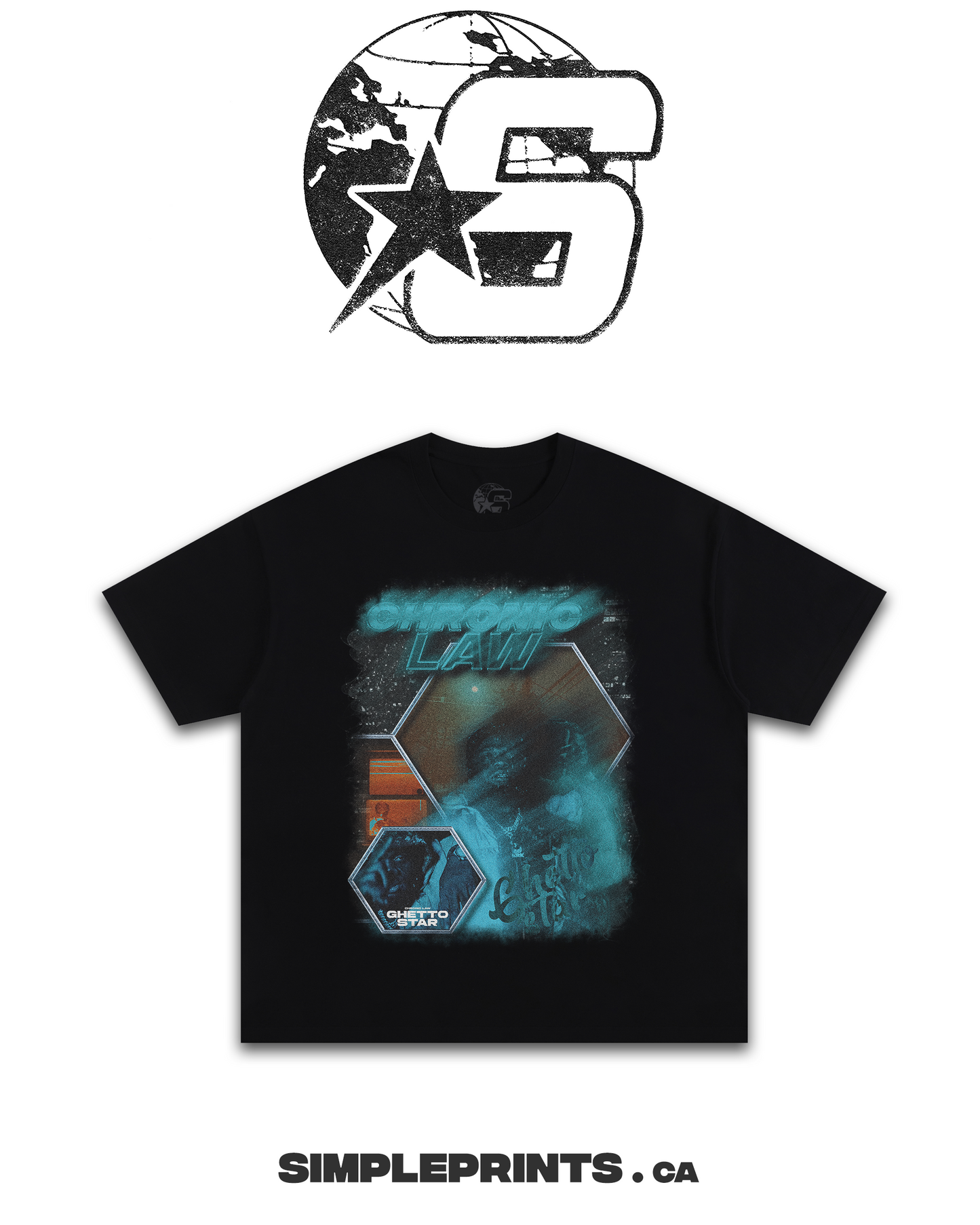 CHRONIC LAW Graphic T-Shirt - Velora Luxury Fashion