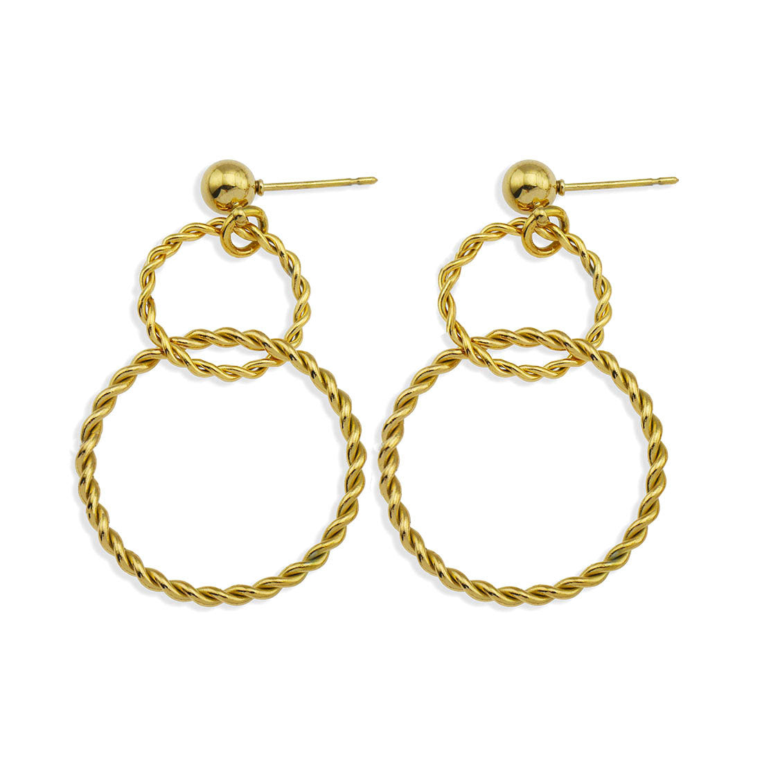 CIRCOLI Hoop Earrings - Velora Luxury Fashion