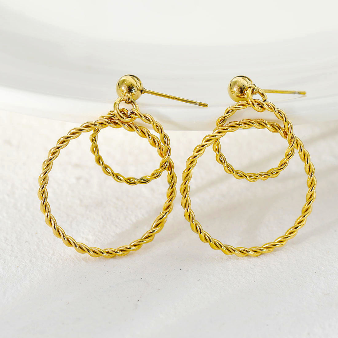 CIRCOLI Hoop Earrings - Velora Luxury Fashion