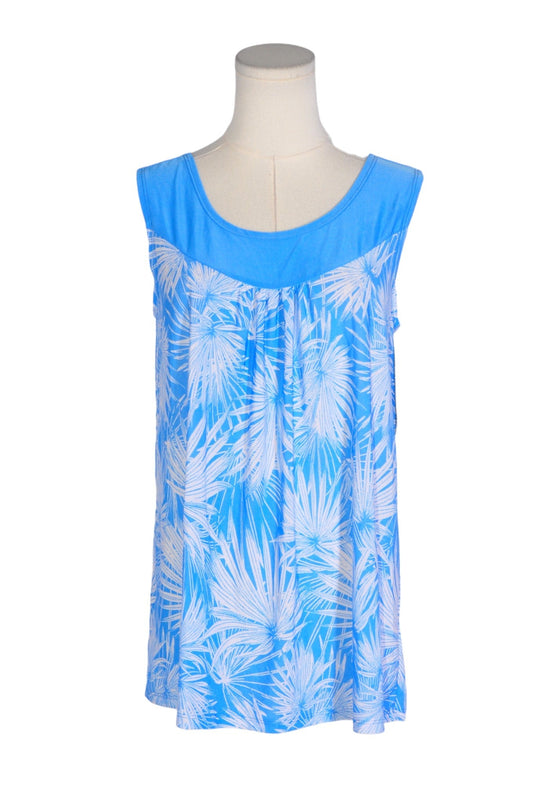 CLASSIC EDITIONS Women Tank Tops Regular fit in Blue - M - Velora Luxury Fashion