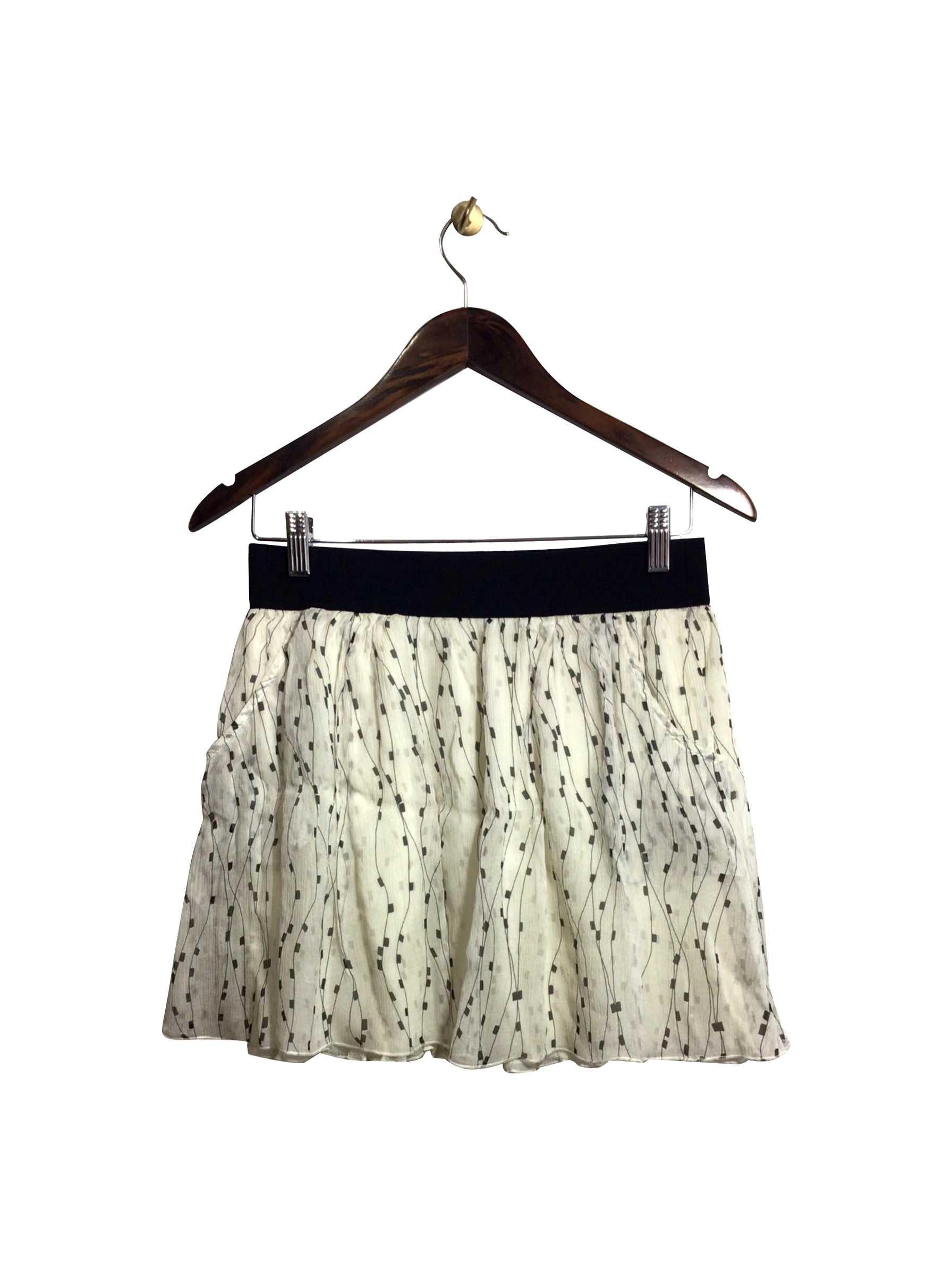 CLUB MONACO Regular fit Skirt in White - S - Velora Luxury Fashion