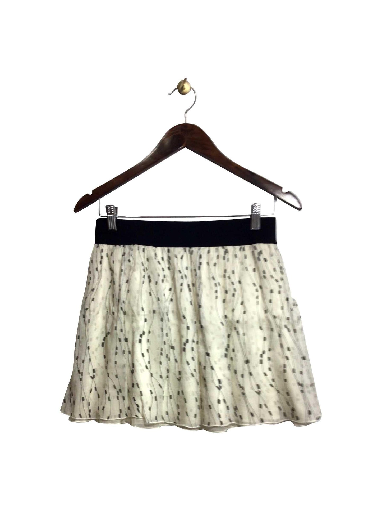 CLUB MONACO Regular fit Skirt in White - S - Velora Luxury Fashion