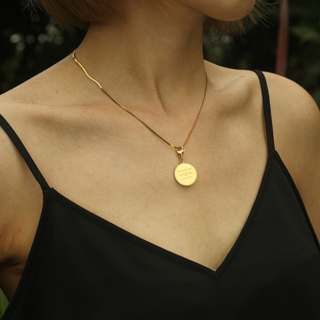 ZODIAC CONSTELLATION Double Sided Charm - Velora