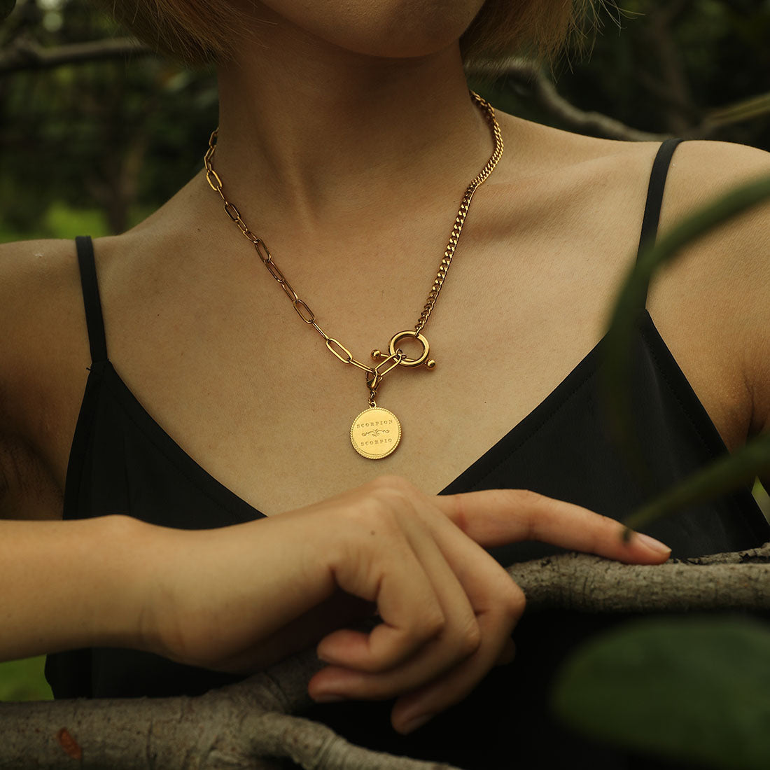 ZODIAC CONSTELLATION Double Sided Charm - Velora