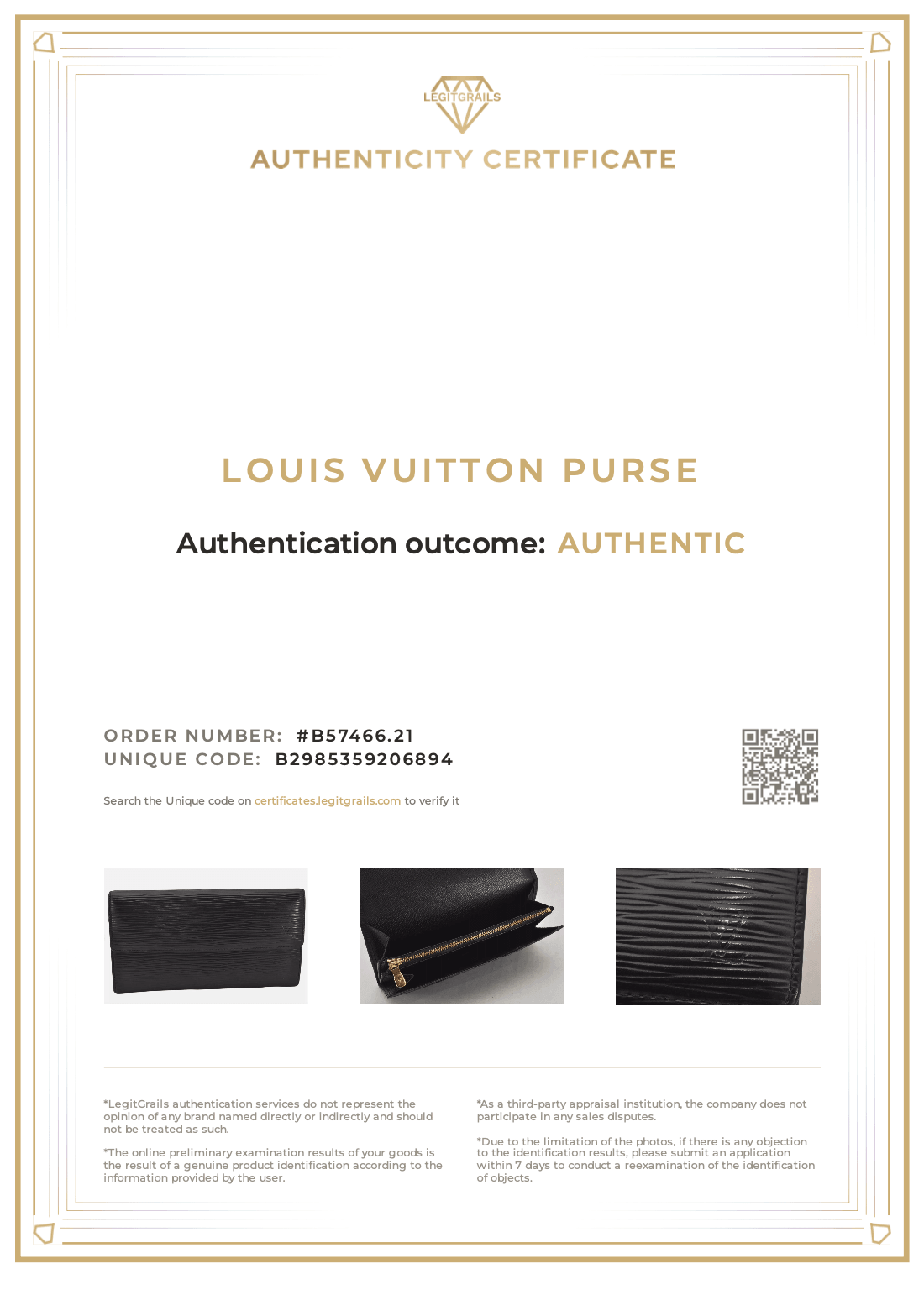 Louis Vuitton Epi Pochette Porte Monnaie Credit Wallet M63572 Black 8020K - Velora