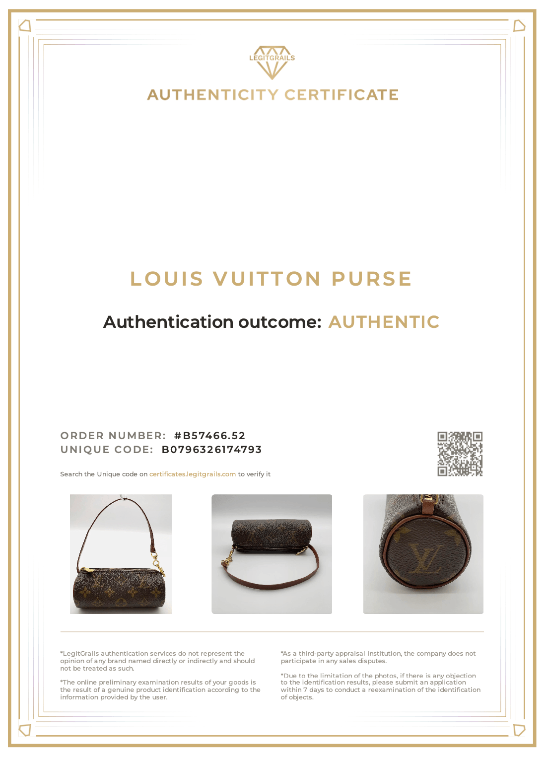 Louis Vuitton Monogram Papillon Pouch NS080867 - Velora