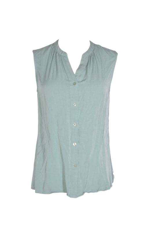 COUNTRY TO COAST Women Button Down Tops Regular fit in Green - 6 - Velora Luxury Fashion