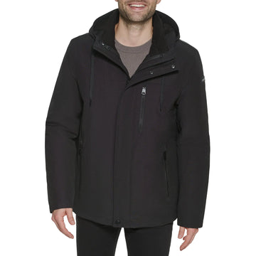 Calvin Klein mens OUTERWEAR JacketBlackLarge - Velora Luxury Fashion