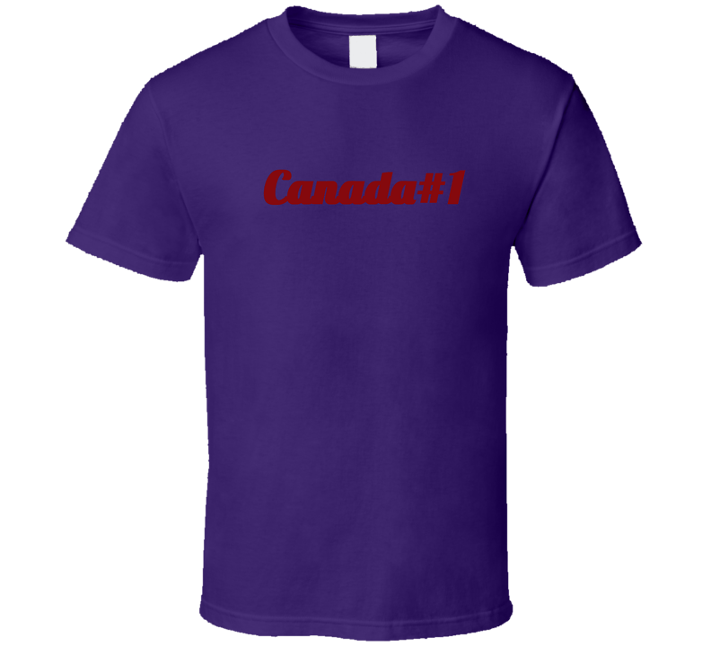 Canada #1 T Shirt - Velora Luxury Fashion