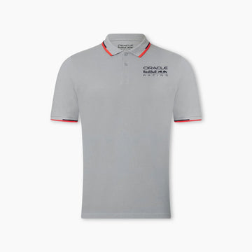 Castore Red Bull Racing F1 Core Logo Polo Grey - XS - Velora Luxury Fashion