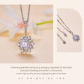 Celestial Sparkle 1ct Moissanite Sterling Silver Star Pendant Necklace - Velora Luxury Fashion