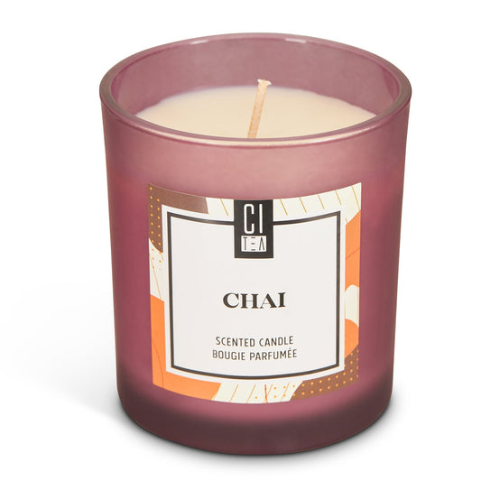 Chai Soy Wax Candle - Orange, Cinnamon and Cloves - 8 oz - Velora Luxury Fashion
